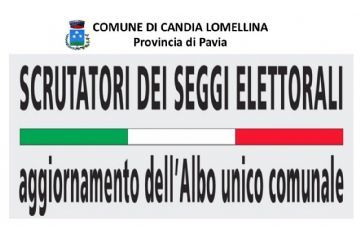 Aggiornamento periodico Albo unico delle persone idonee all&#39;ufficio di Scrutatore di seggio elettorale