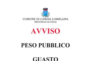 Guasto peso pubblico